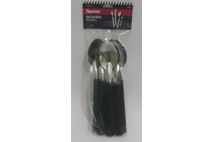 COLHERES 6 PÇS REF- 7102/6 PRETA