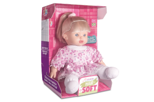 BONECA COLEC AO HAIR SOFT REF-403