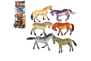 KIT CAVALOS 6 PÇS REF-FF-0617