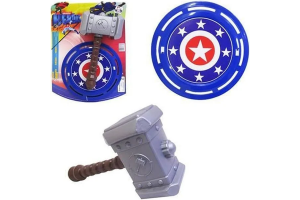 COL HEROIS MARTELO/ESCUDO REF-689