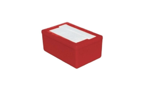 PORTA GUARDANAPO DEITADO VERMELHO REF-261