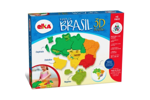 MAPA DO BRASIL QUEBRA CABECA REF-133