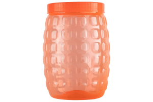 POTE 1000ML LARANJA NEON REF-653117457