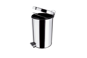 LIXEIRA INOX COM PEDAL 5L REF-LIX2355