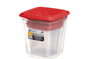 CONJUNTO MANTIMENTO QUADRADO PLUS 5PCS REF-0037