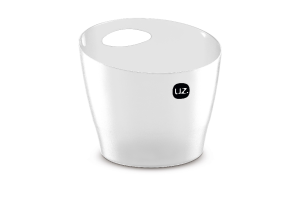 BALDE DE GELO 6L TRANSPARENTE TRANSLUCISO REF-UZ100-TR