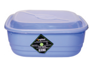 ORGANIZADOR QUADRADO 3,5L AQUARELA REF-6856