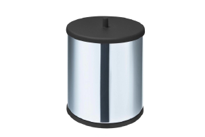 LIXEIRA EM INOX 3,2L C/ TAMPA E FUNDO AZUL AVULSA REF-54300/02