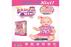 BONECA TEKINHA FAZ XIXI REF-980
