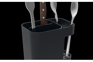 ORGANIZADOR DE PIA E PORTA TALHERES PRETO REF-09000014703