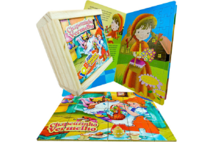 QUEBRA CABEÇA CHAPEUZINHO VERMELHO REF-103