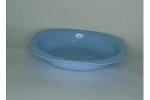 PRATO QUADRADO AZUL BEBE REF-021